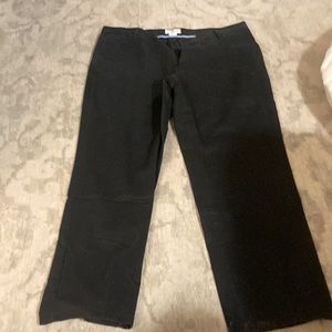Dockers black straight fit ants